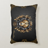 素晴らし威厳のある根 アクセントクッション (正面(垂直))