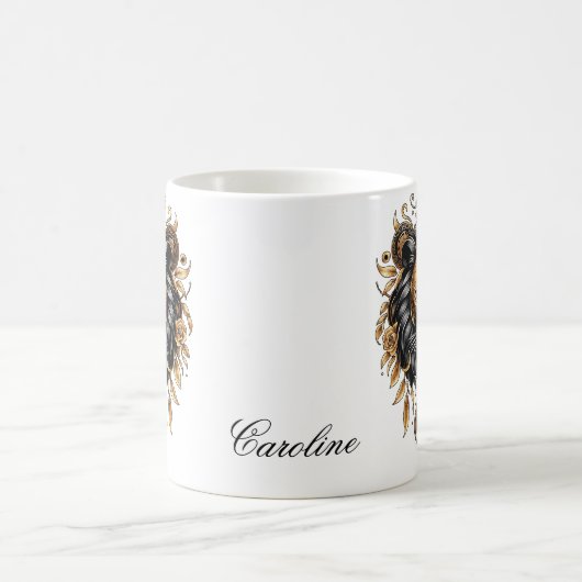 素晴らし威厳のある根 コーヒーマグカップ (中央)