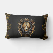 素晴らし威厳のある根 ランバークッション (裏面)