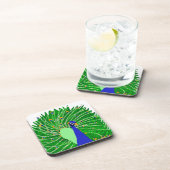 素晴らし孔雀オリジナルアートbyソフィーage Ten コースター (右側)