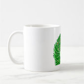 素晴らし孔雀オリジナルアートbyソフィーage Ten コーヒーマグカップ (左)