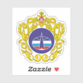 素晴らし宇宙力のロシアの象徴 シール (シート)