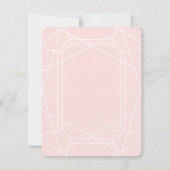 素晴らし宝石パーソナライズされたサンキューカード サンキューカード (裏面)