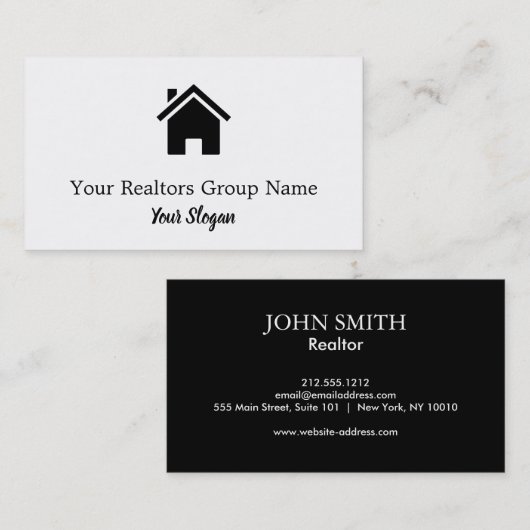 素晴らし実在代理 名刺 (正面/裏面)