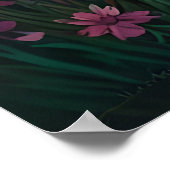 素晴らし山絵画景 ポスター (角)