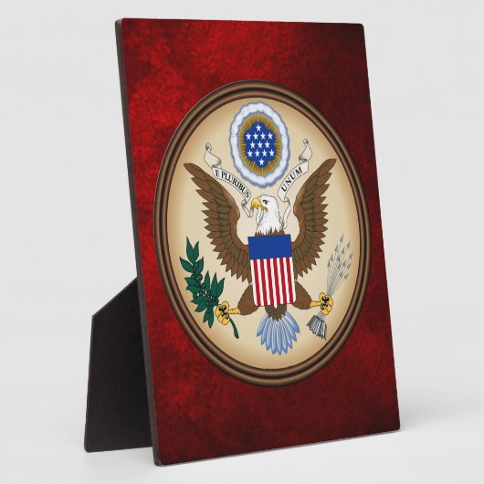 素晴らし州の封統一された印 フォトプラーク (側面)