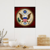 素晴らし州の封統一された印 ポスター (キッチン)