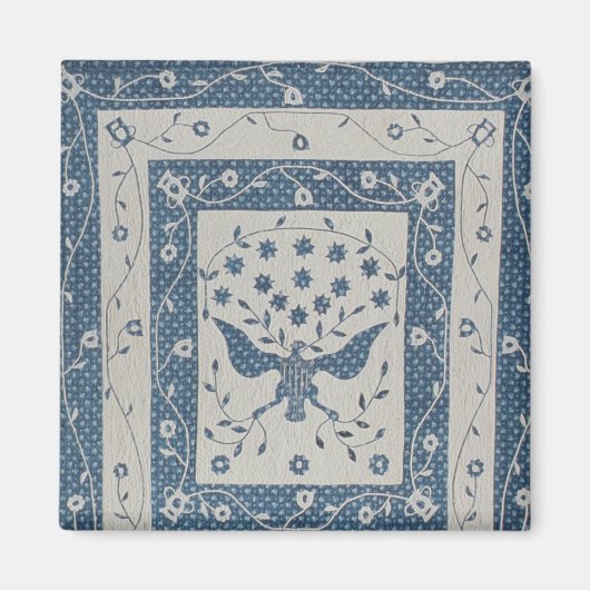 素晴らし州統一されたキルト マグネット (正面)