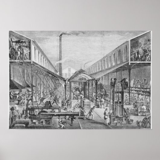 素晴らし工業、建築工房 ポスター (正面)