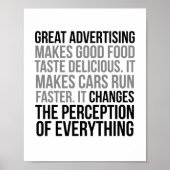 素晴らし広告 ポスター (正面)