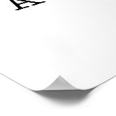 素晴らし引用文空白のテンプレート ポスター (角)