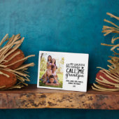 素晴らし恵みがGrandpa Photoと呼ぶ フォトプラーク (側面)