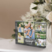 素晴らし恵みは私をママと呼ぶ6 Photo Gray Wood フォトブロック