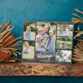 素晴らし恵みは私をママと呼ぶ6 Photo Gray Wood フォトプラーク (側面)