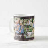 素晴らし恵み引用文12 Photo 素朴 Wood コーヒーマグカップ (正面左)