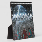 素晴らし抽象芸術アートプリント フォトプラーク (側面)