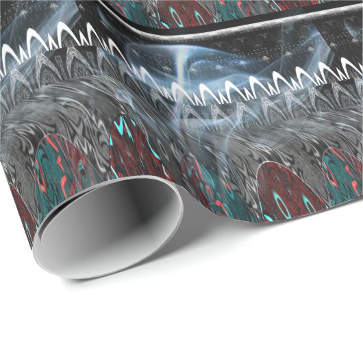 素晴らし抽象芸術アートプリント ラッピングペーパー (ロールコーナー)