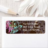 素晴らし抽象芸術カッコいいキュイガーリーレトロファッション ラベル (インサイチュ)