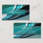 素晴らし抽象芸術カッコいいキュイガーリーレトロファッション 名刺 (正面/裏面)