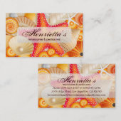 素晴らし抽象芸術クールキュイガーリー自然ファッション 名刺 (正面/裏面)