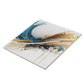 素晴らし抽象芸術セラミックタイル – 鮮やかデザイン タイル (側面)