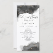 素晴らし抽象芸術ブラックと金ゴールドカラー (正面)