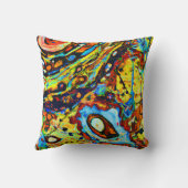 素晴らし抽象芸術 クッション (裏面)