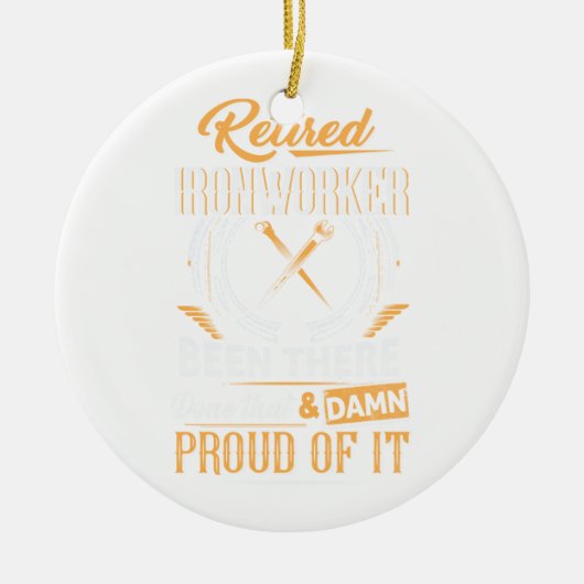 素晴らし整備士 セラミックオーナメント (正面)