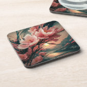 素晴らし日本のさくらんぼ コースター (左側)