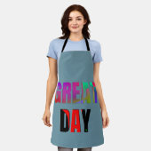 素晴らし日。 エプロン (着用した状態)