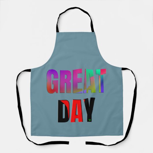 素晴らし日。 エプロン (正面)