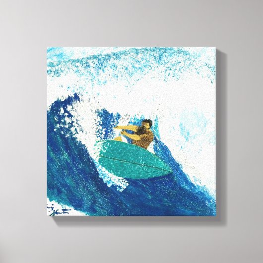 素晴らし日 キャンバスプリント (正面)