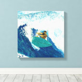 素晴らし日 キャンバスプリント (インサイチュ (ウッドフロア))