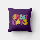 素晴らし日 クッション (正面)