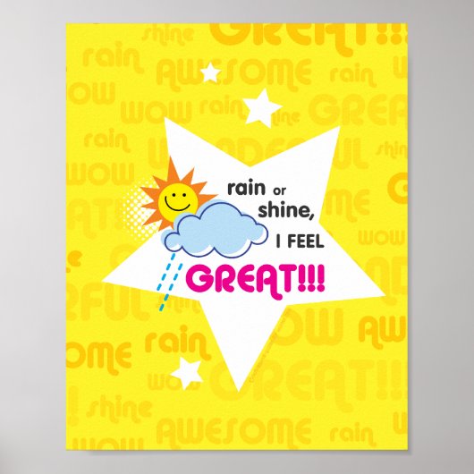 素晴らし日 ポスター (正面)