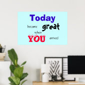 素晴らし日 ポスター (ホームオフィス)