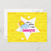 素晴らし日 ポストカード (正面/裏面)