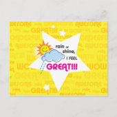 素晴らし日 ポストカード (正面)