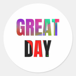 素晴らし日。 ラウンドシール