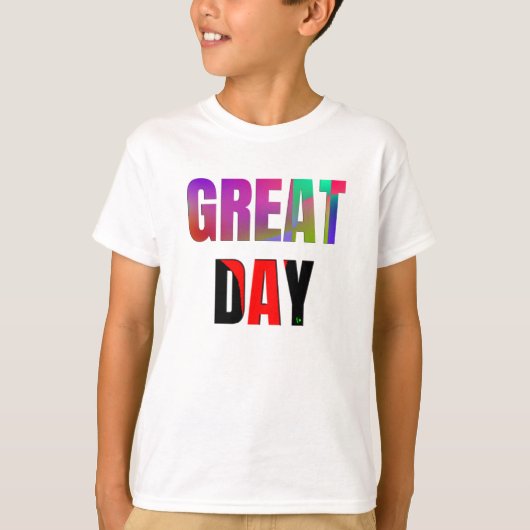 素晴らし日。 Tシャツ (正面)