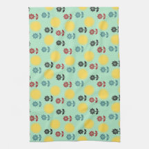 素晴らし春&サマーフラワーパターンキッチントウ