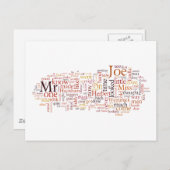 素晴らし期待 ポストカード (正面/裏面)