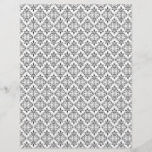 素晴らし水彩黒馬&花 (裏面)