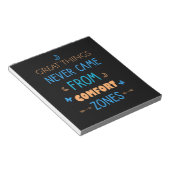 素晴らし決して来心地よい域から ノートパッド (アングル)