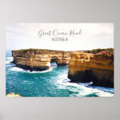 素晴らし海ロードビクトリアオーストラリア ポスター (正面)