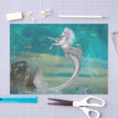 素晴らし深い海 薄葉紙 (クラフト)