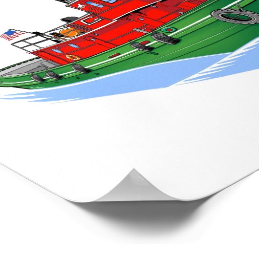 素晴らし湖のタグ・アメリカが復活 ポスター (角)