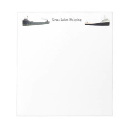 素晴らし湖の船積みメモ帳 ノートパッド