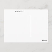 素晴らし湖グラフ航海のはがき ポストカード (裏面)