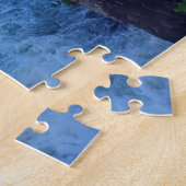 素晴らし滝メリーランド。クリスマスの挨拶 ジグソーパズル (側面)